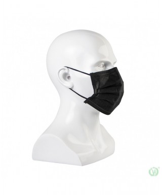 Zaštitne Maske za lice crne 50 komada
